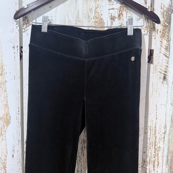 Lilly Pulitzer Jayla Velour Ruffle Zip Jacket & Pants Set Black NWT S/XS - Picture 6 of 7